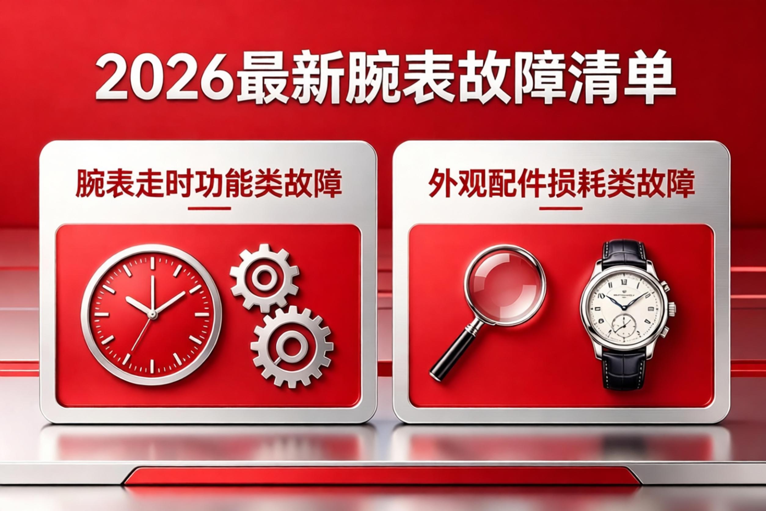2026 Latest List of Watch Malfunctions: Common Watch Problems Fully Sorted Out by Hengdeli Official 2026 Latest List of Watch Malfunctions: Common Watch Problems Fully Sorted Out by Hengdeli Official